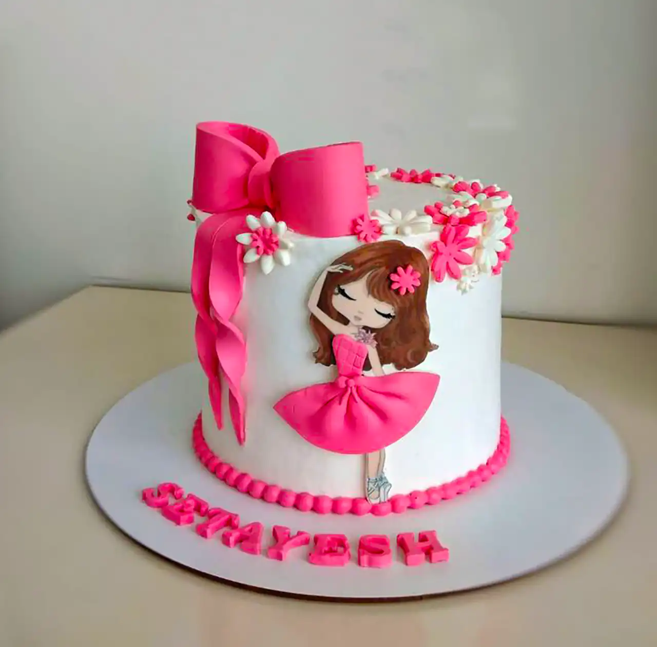 کیک تولد دخترانه فانتزی