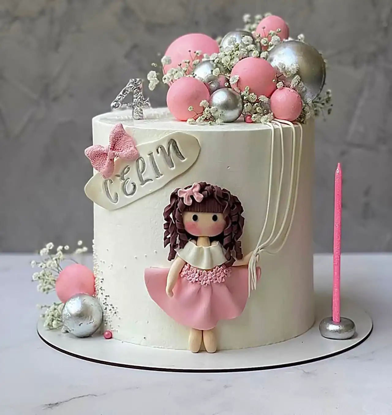 کیک تولد دخترانه فانتزی