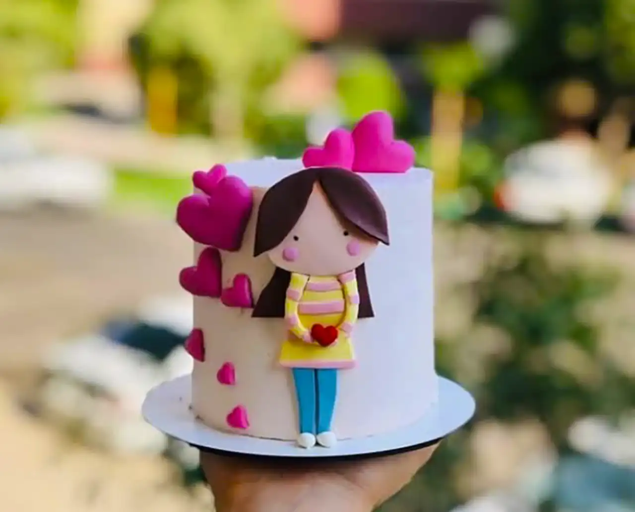 کیک تولد دخترانه فانتزی