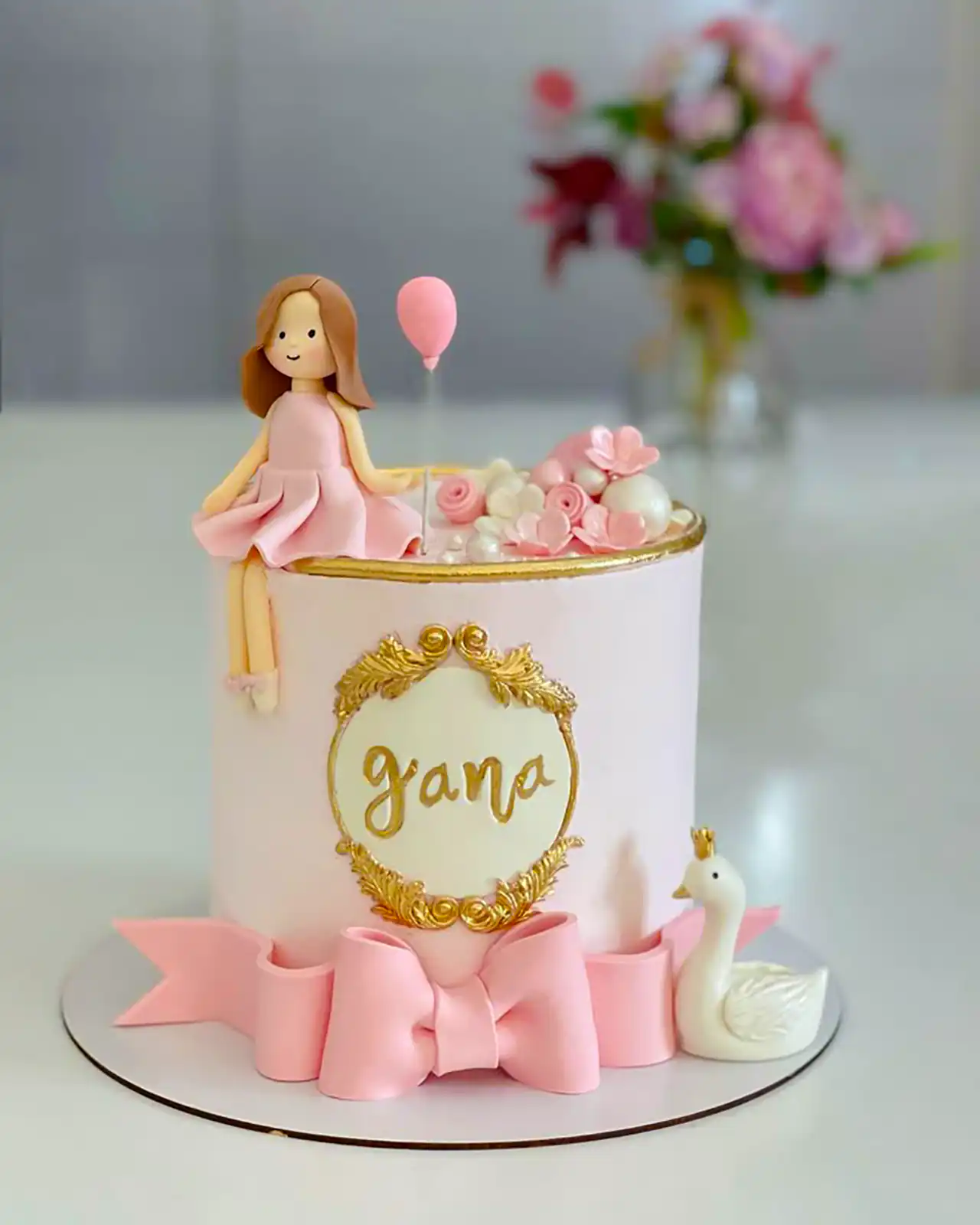 کیک تولد دخترانه فانتزی