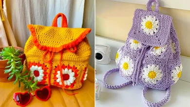 کیف بافتنی کاموایی