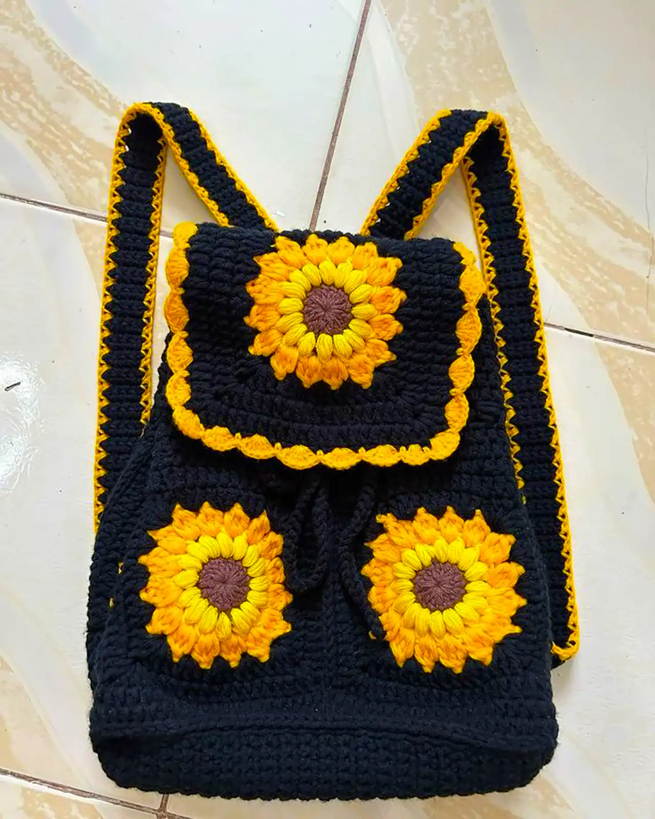 کیف بافتنی کاموایی