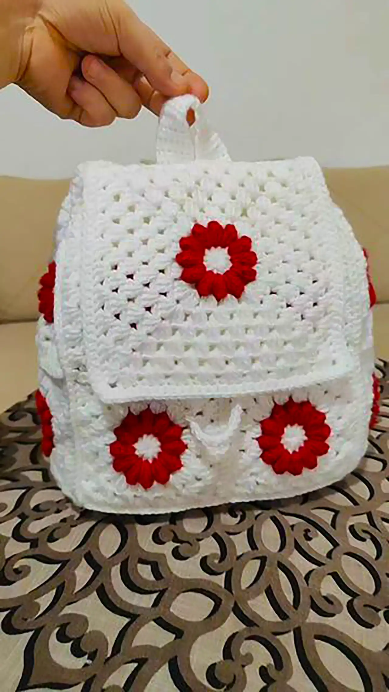 کیف بافتنی کاموایی