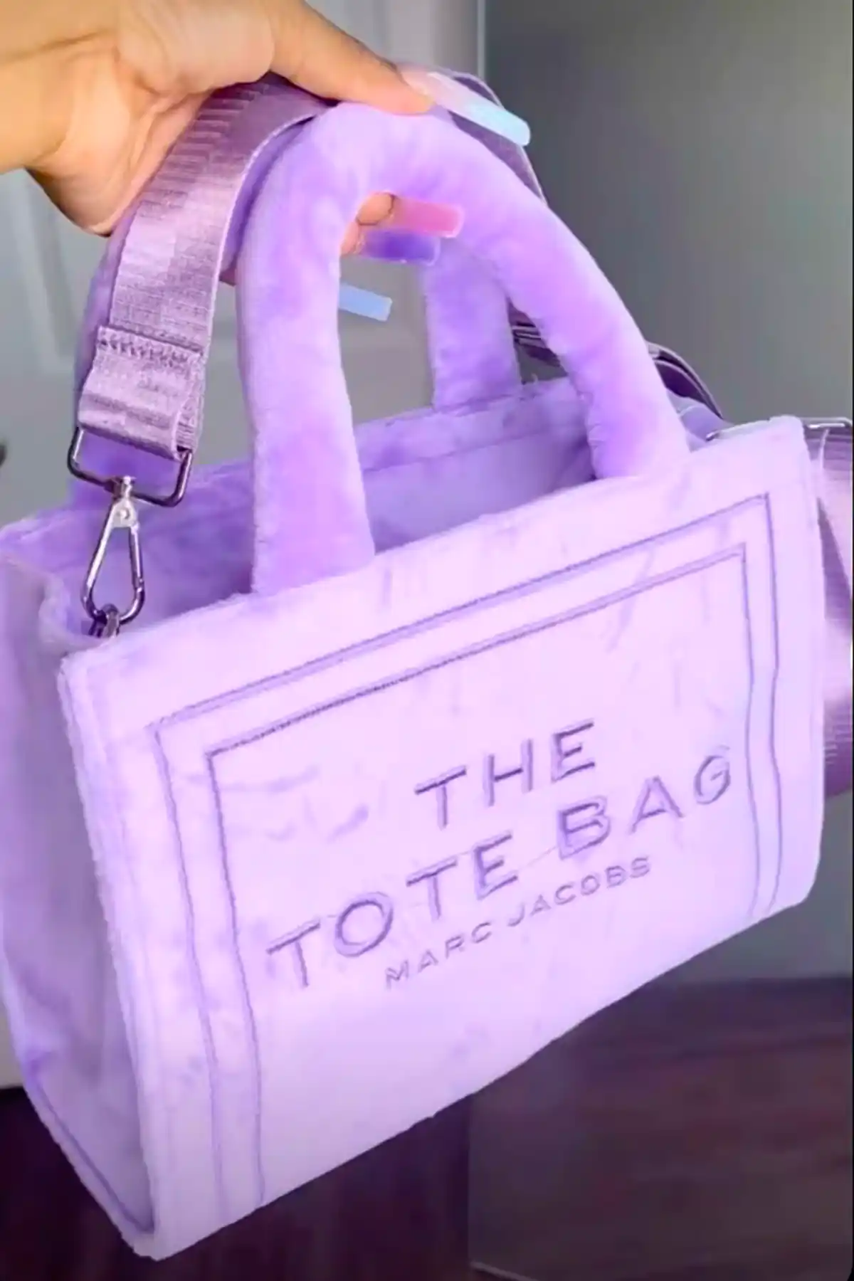 کیف بنفش دخترانه