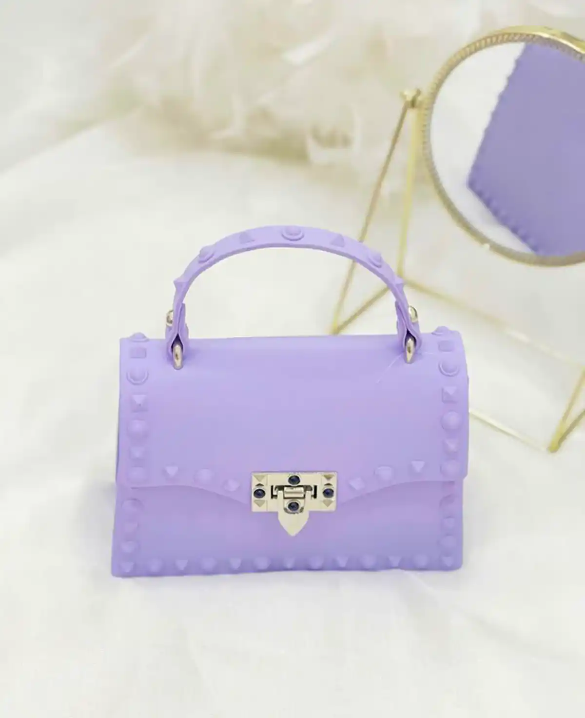 کیف بنفش دخترانه