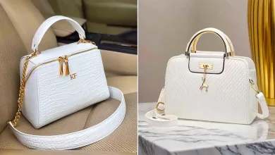 کیف سفید مجلسی