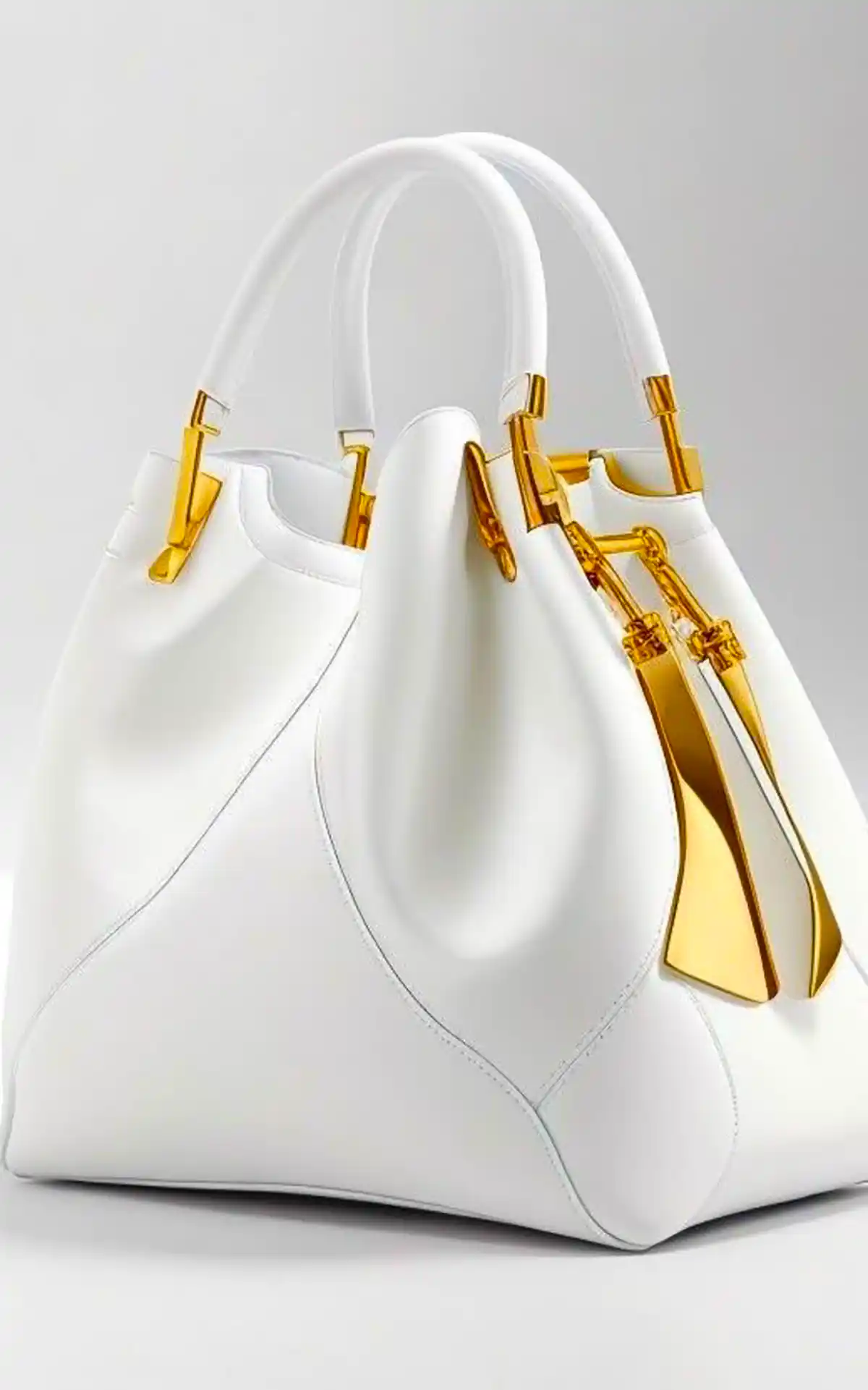 کیف سفید مجلسی