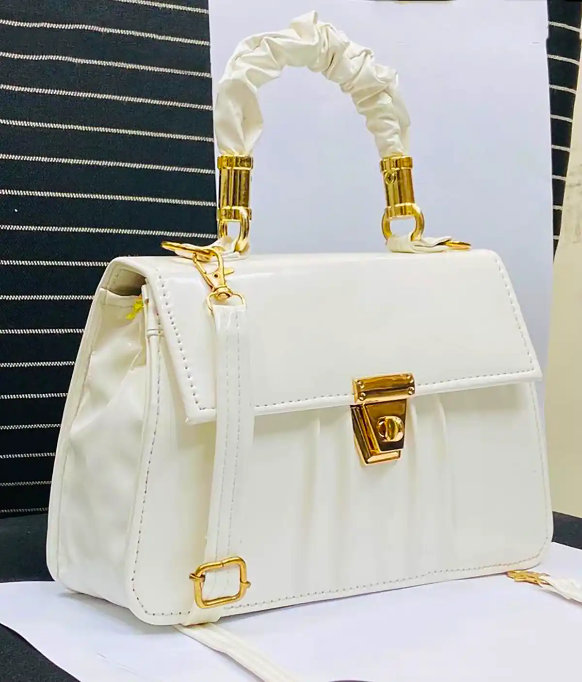 کیف سفید مجلسی