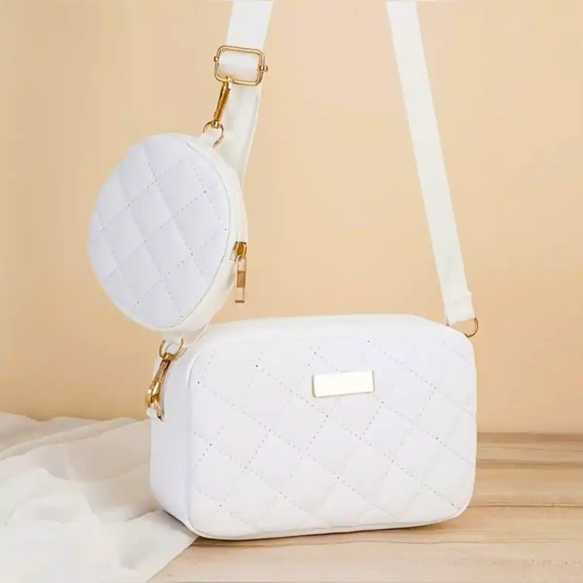 کیف سفید مجلسی