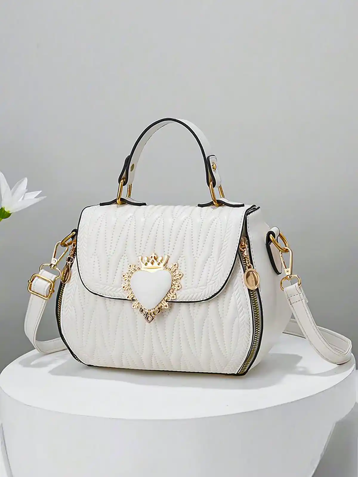 کیف سفید مجلسی