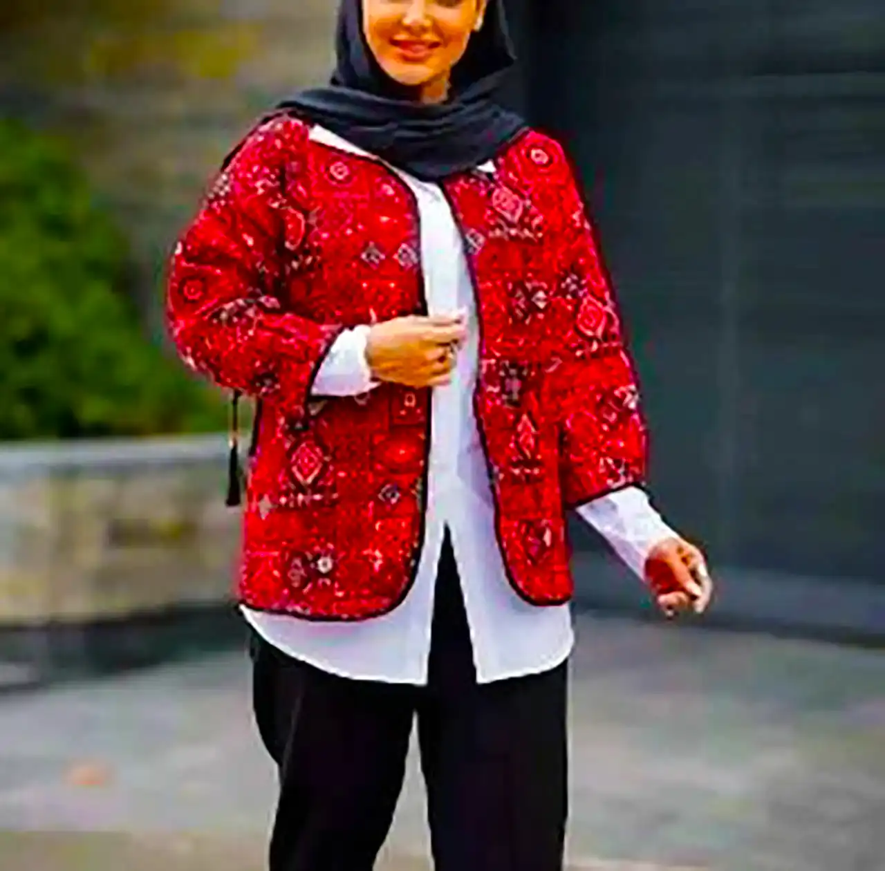 مانتو کتی سوزن دوزی