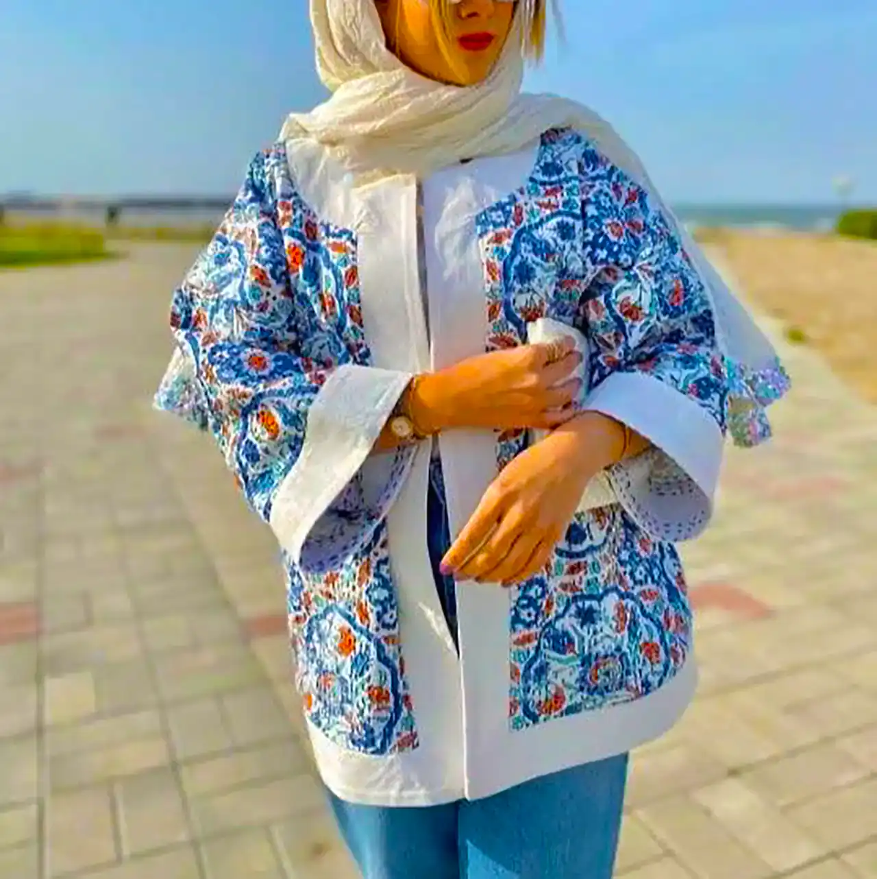 مانتو کتی سوزن دوزی