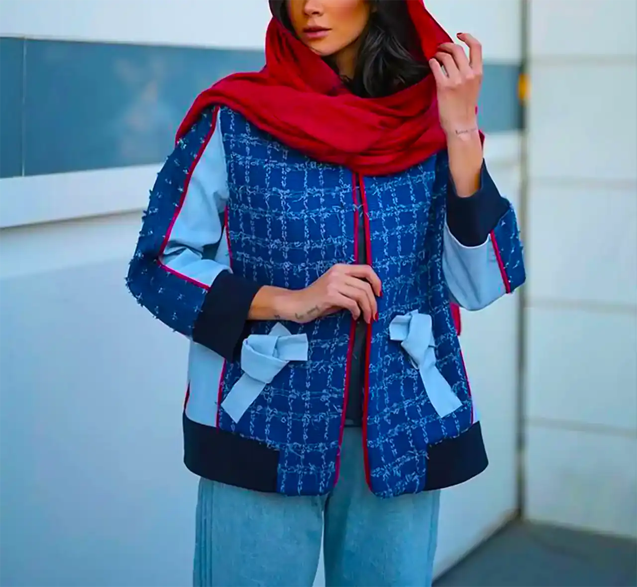 مانتو کتی سوزن دوزی