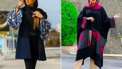 مانتو مشکی مجلسی