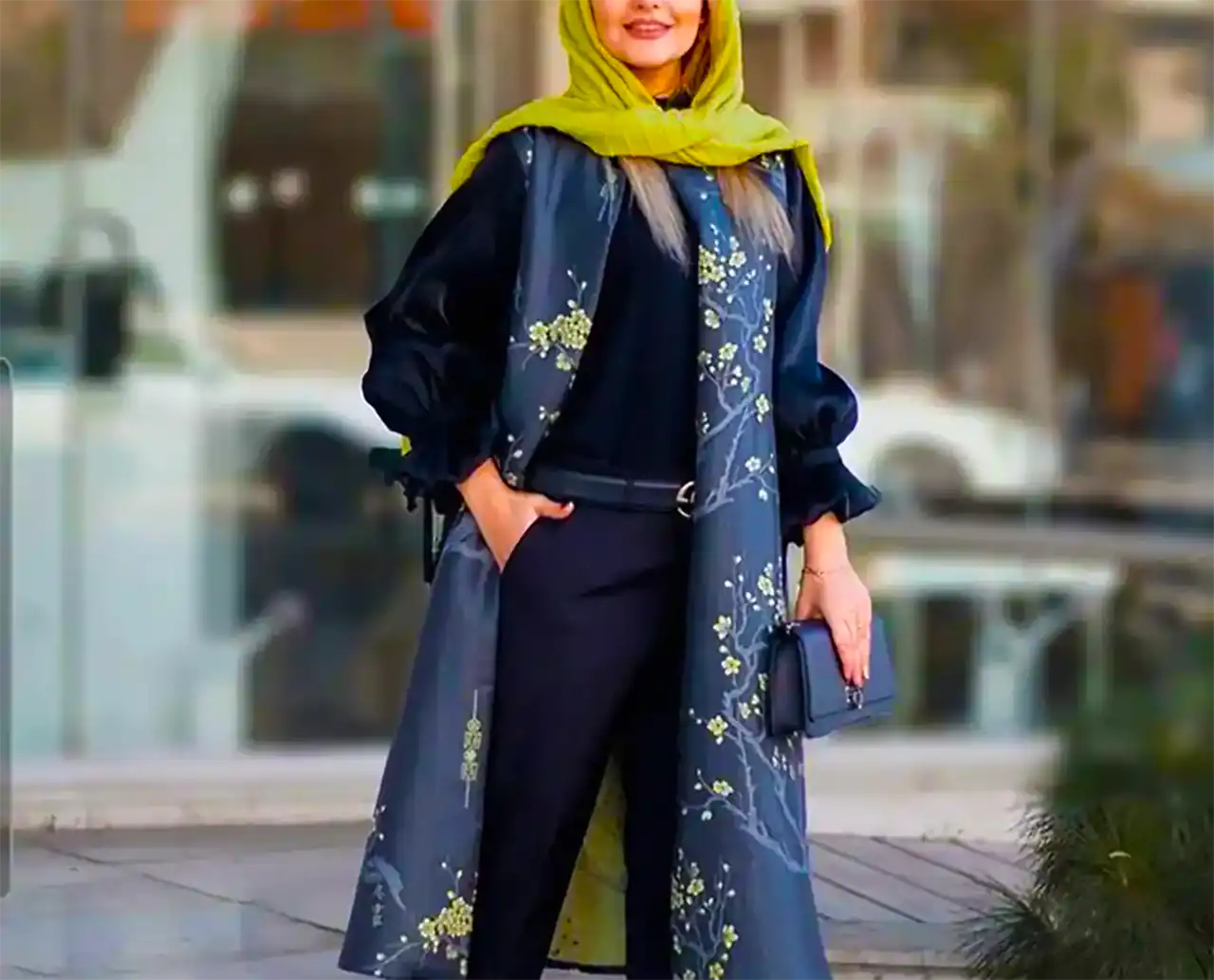 مانتو مشکی مجلسی