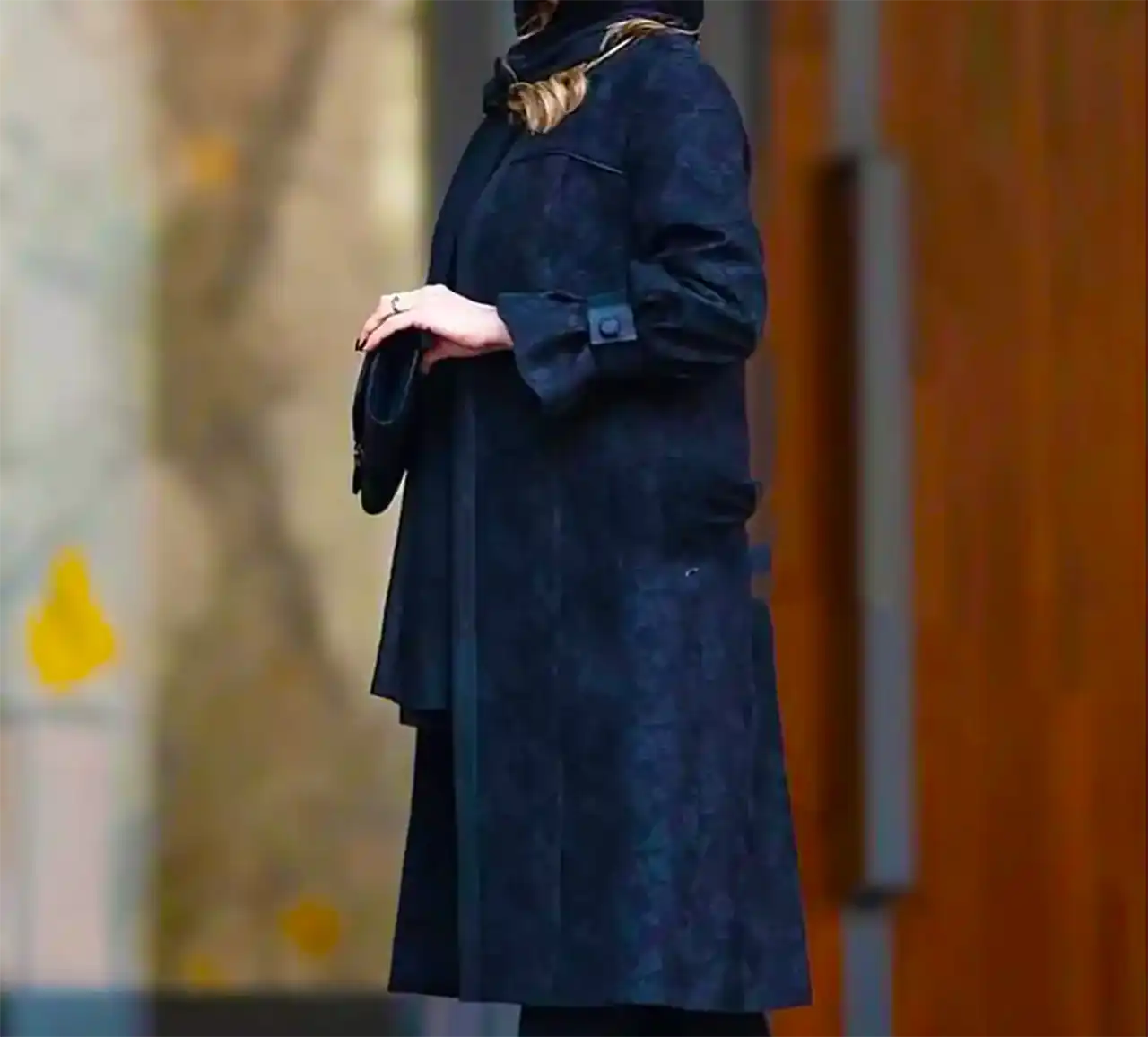 مانتو مشکی مجلسی