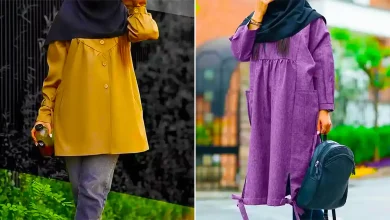 مانتو پاییزی مناسب دانشگاه