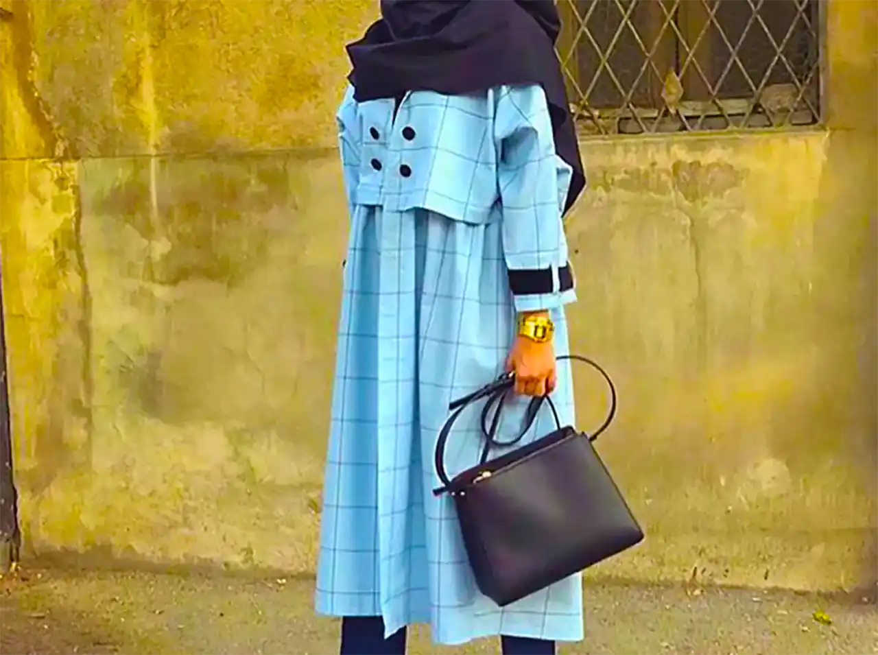 مانتو پاییزی مناسب دانشگاه