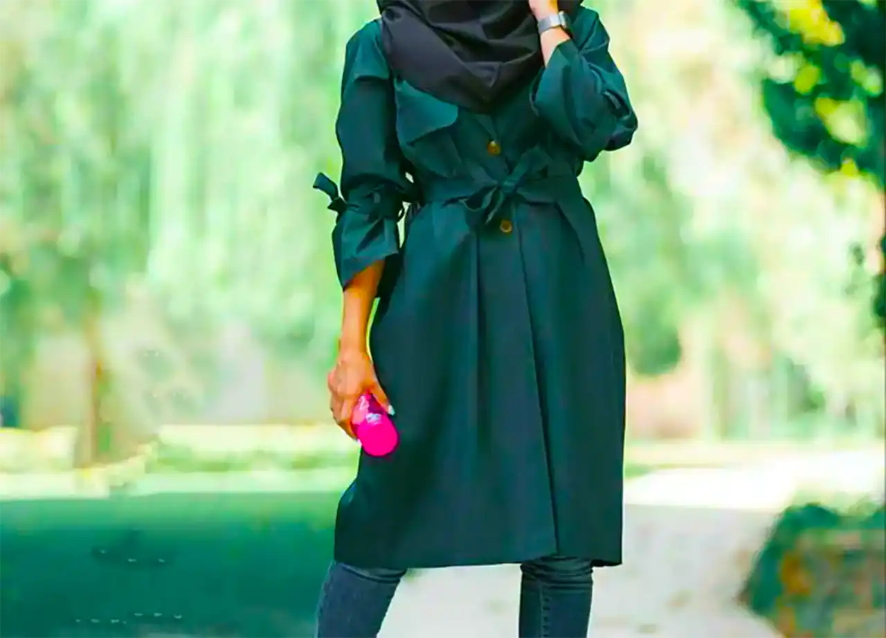 مانتو پاییزی مناسب دانشگاه