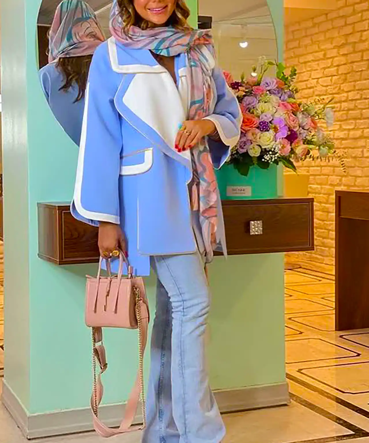 مانتو پاییزی شیک