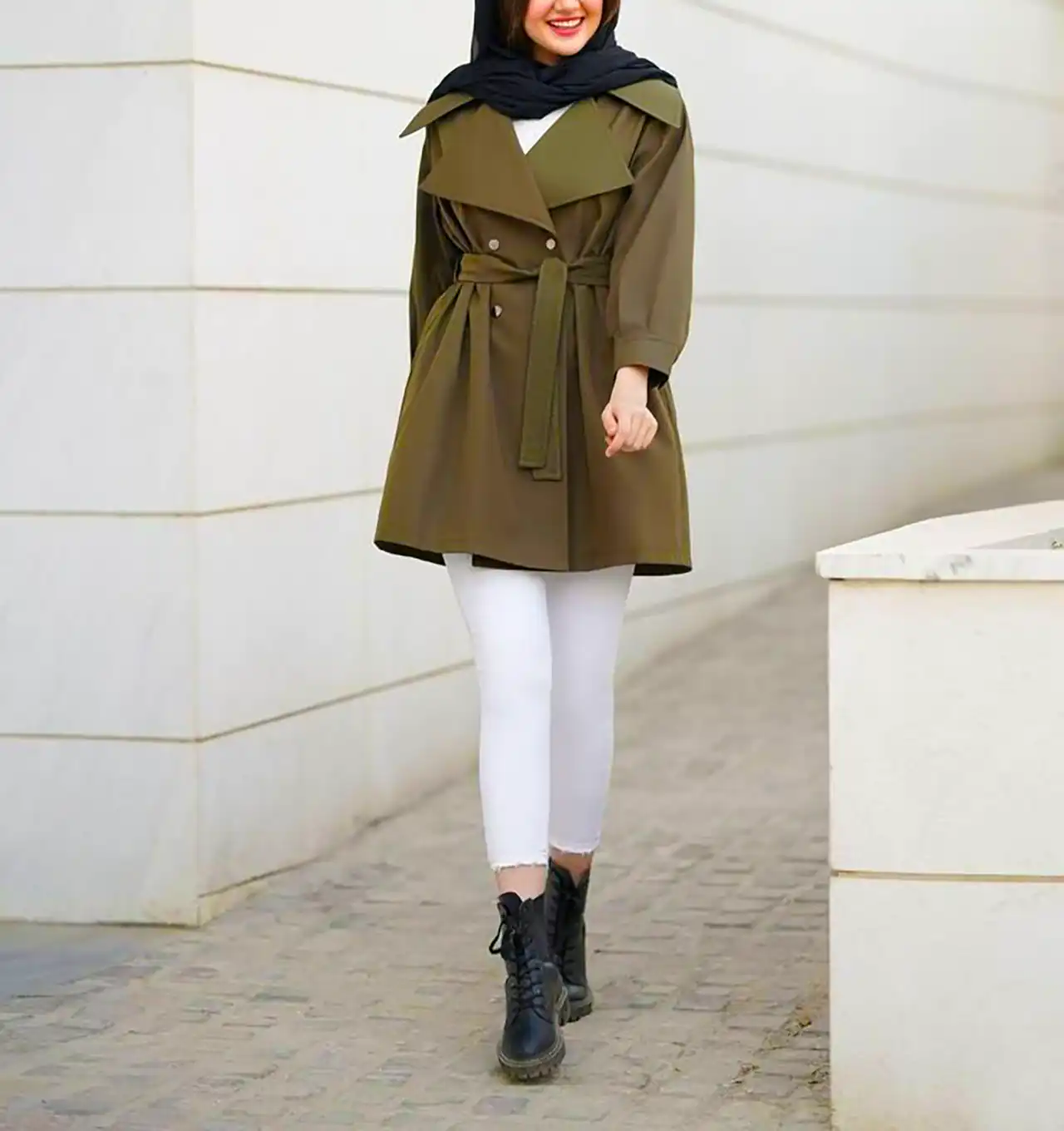 مانتو پاییزی شیک