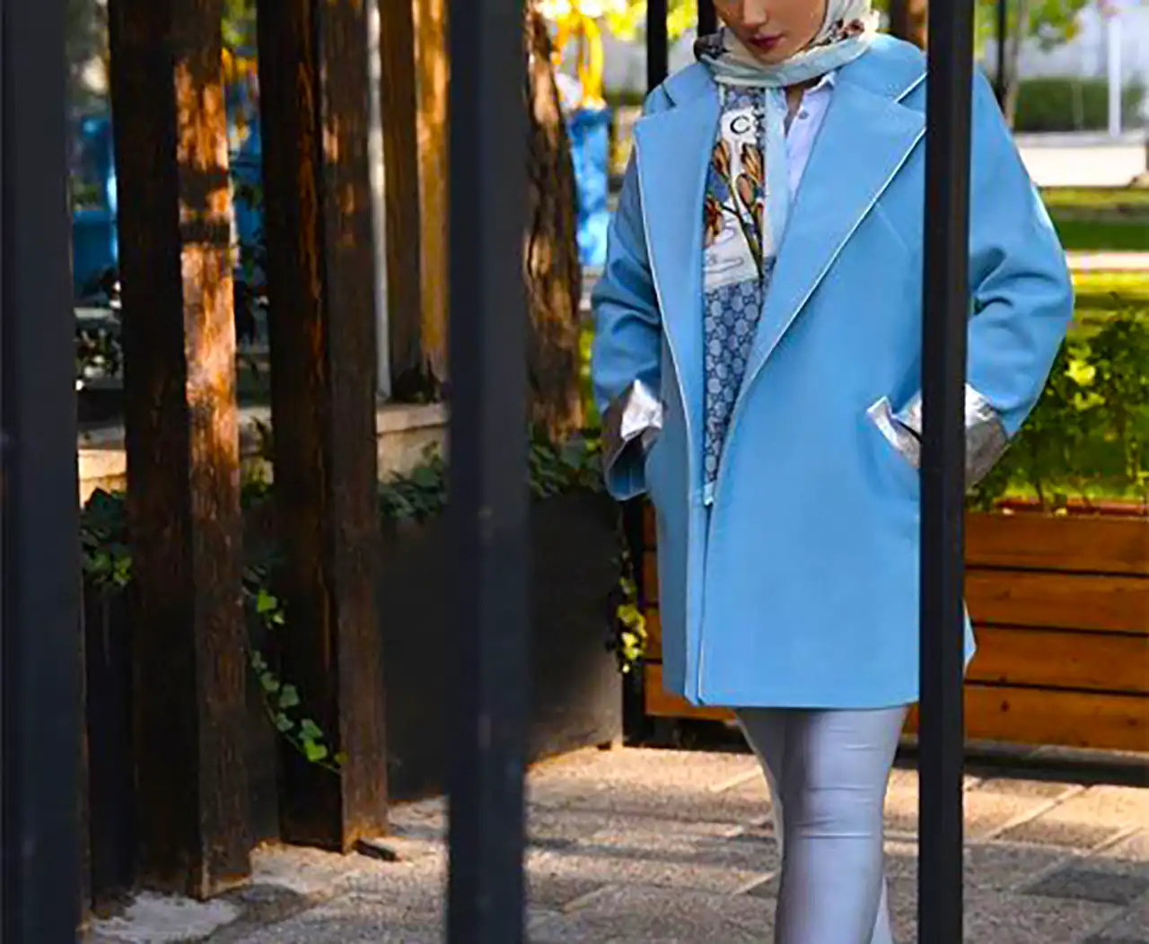 مانتو پاییزی شیک