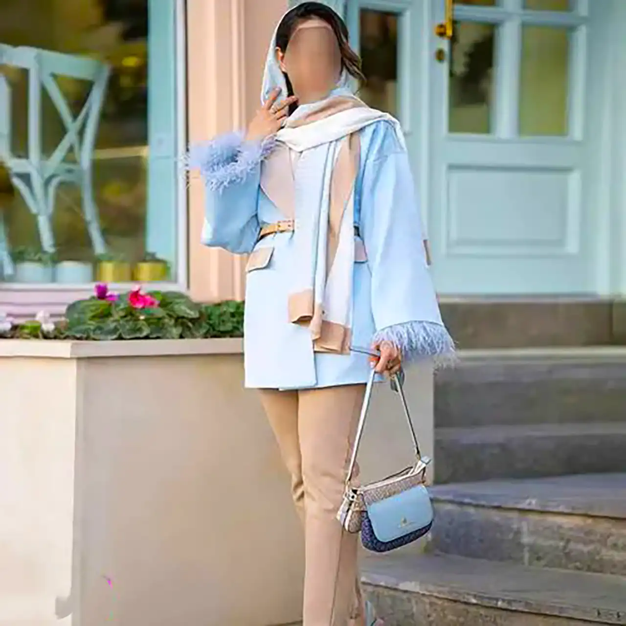 مانتو پاییزی شیک