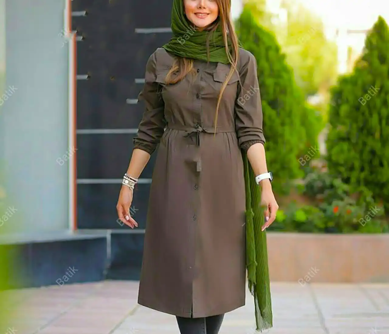 مانتو پاییزی شیک