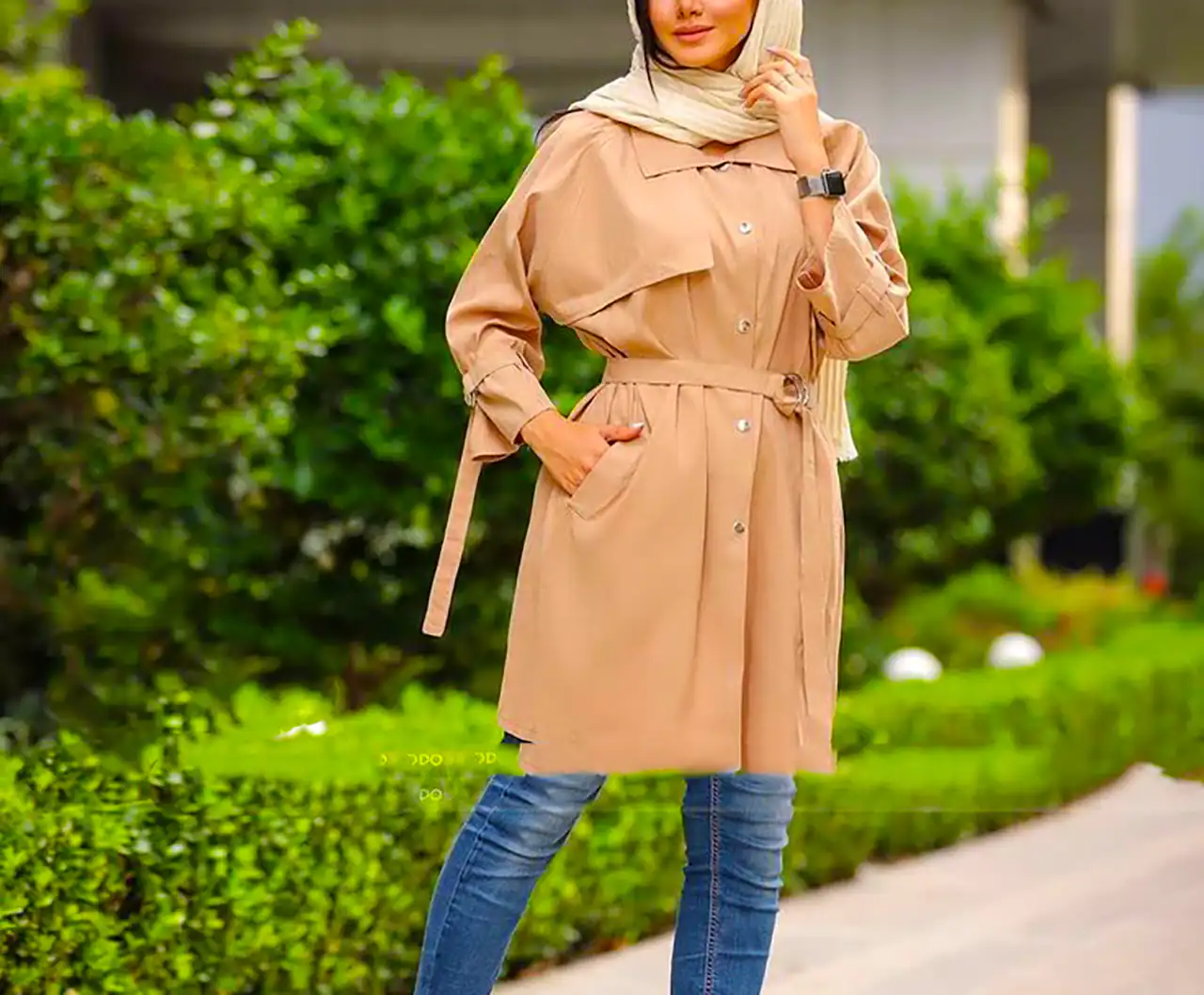 مانتو پاییزی شیک