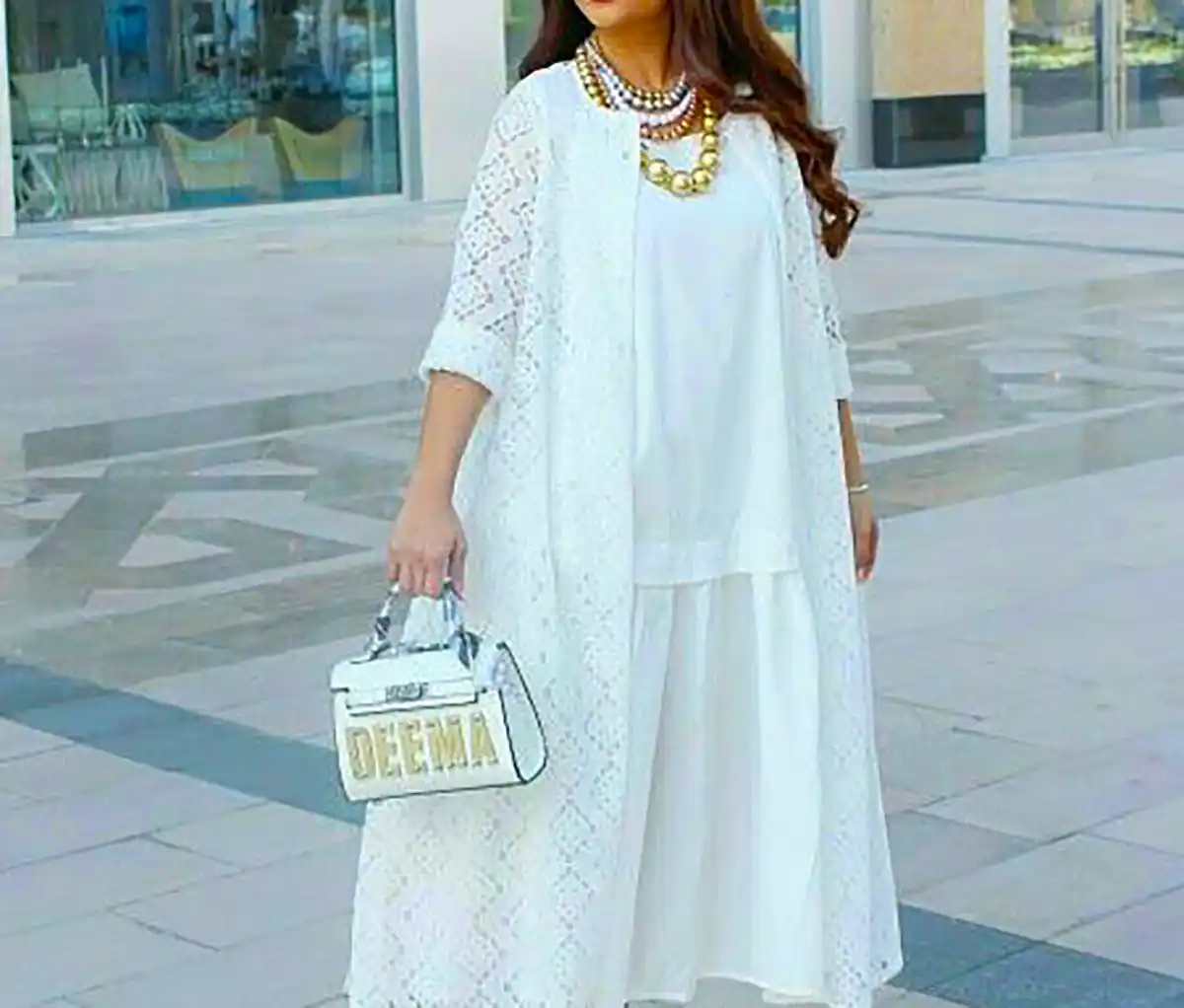 مانتو رنگ روشن تابستانی