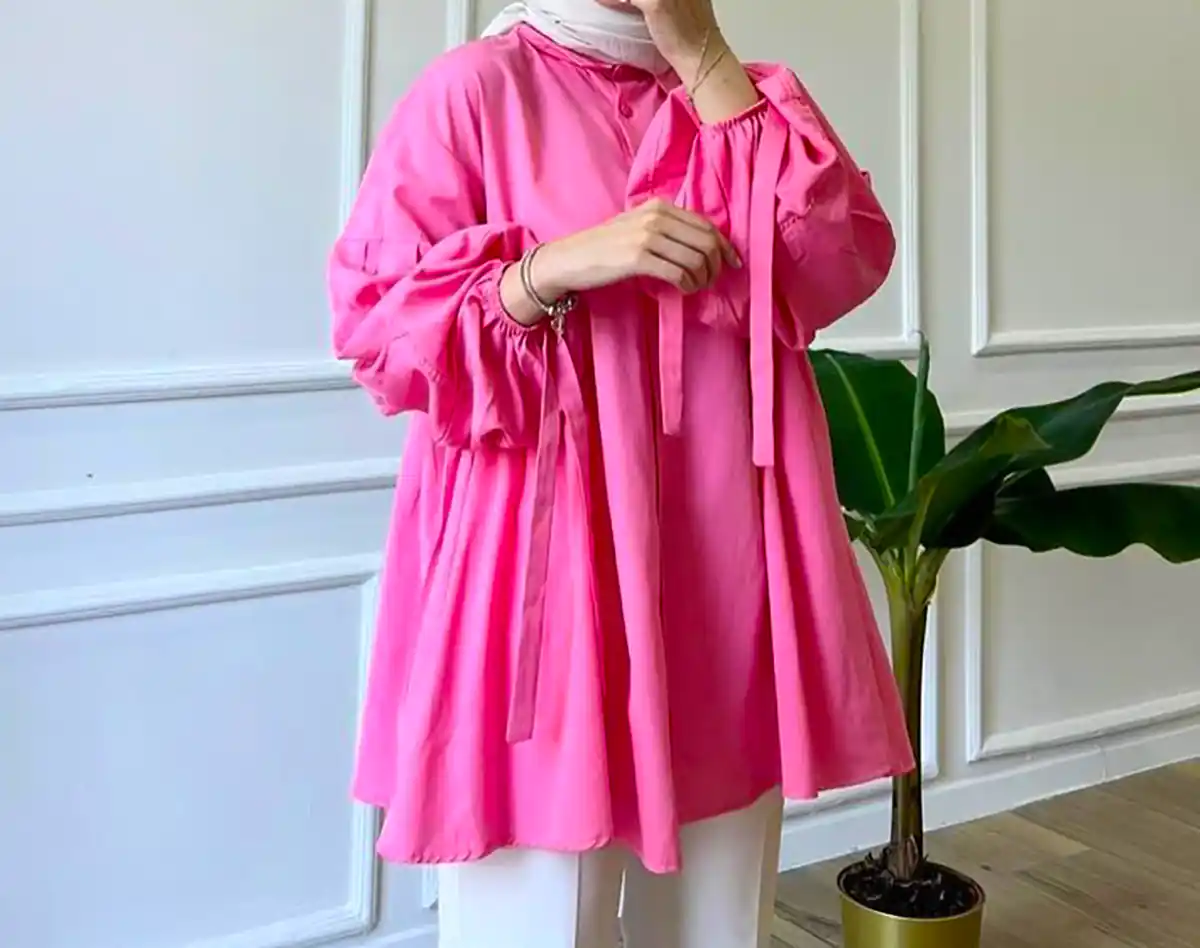 مانتو شیک جلو بسته