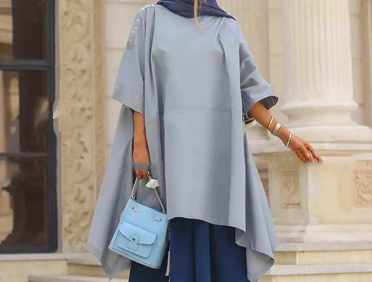 مانتو شیک جلو بسته