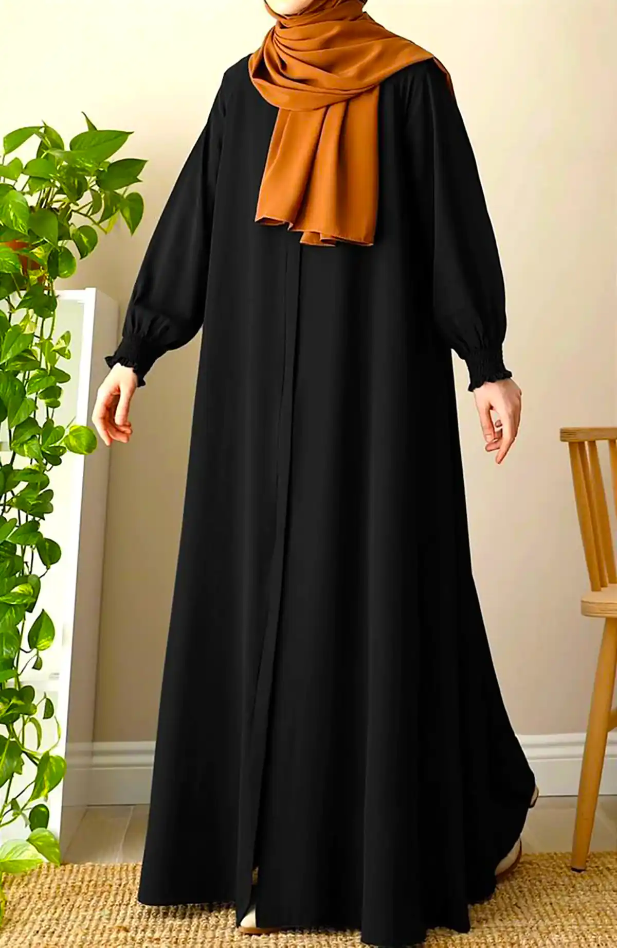 مانتو شیک جلو بسته