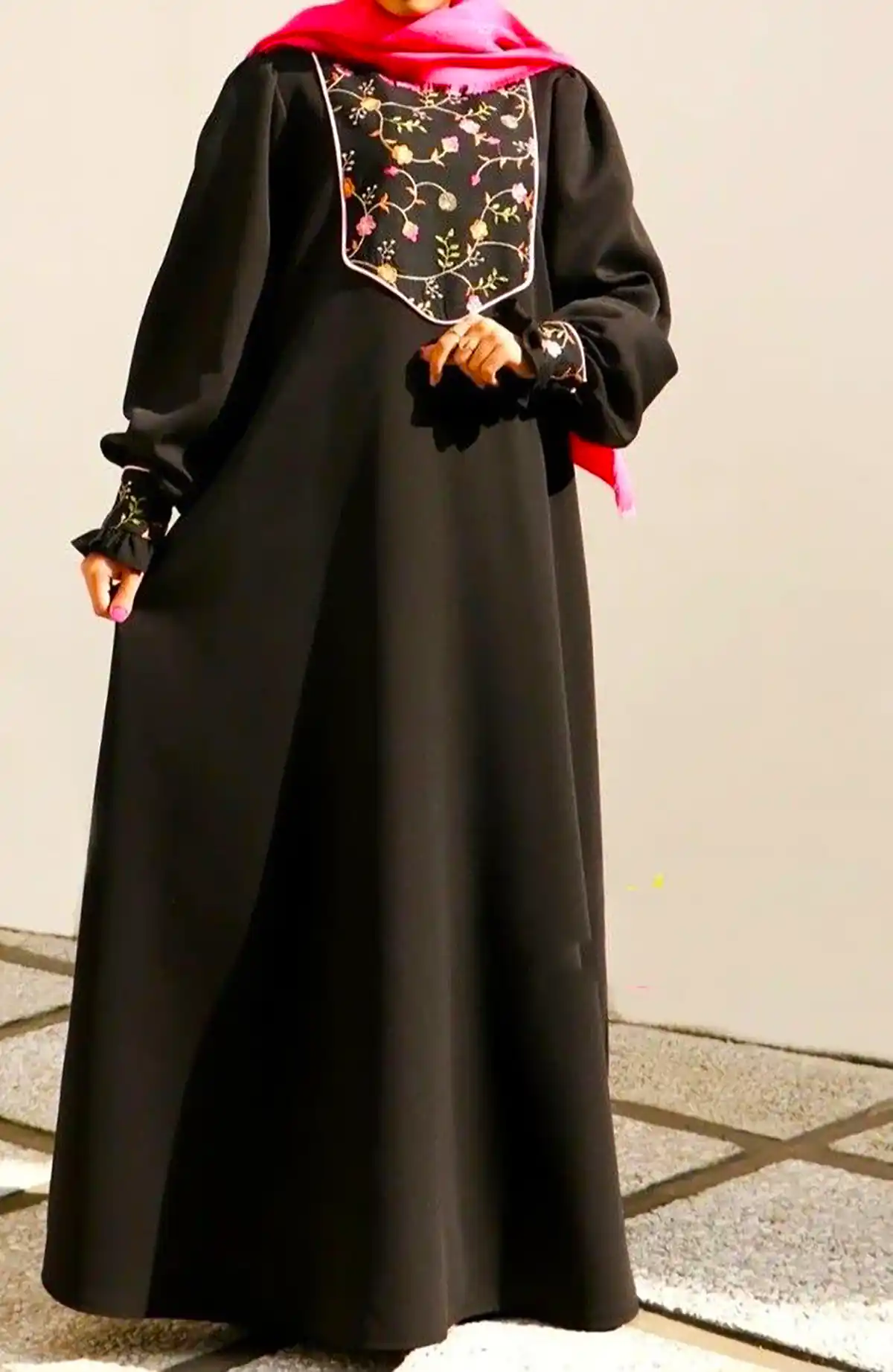 مانتو شیک جلو بسته