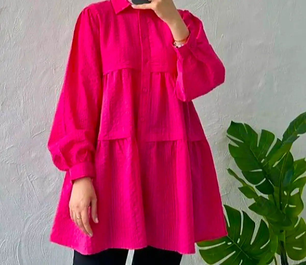 مانتو شیک جلو بسته