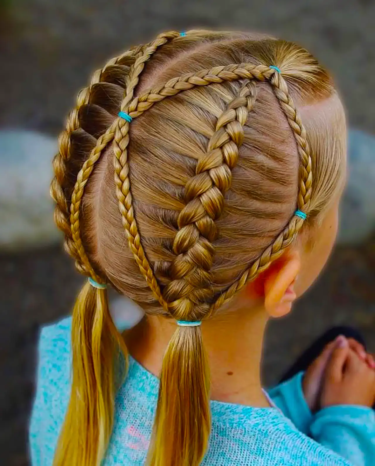 مدل بافت مو دخترانه