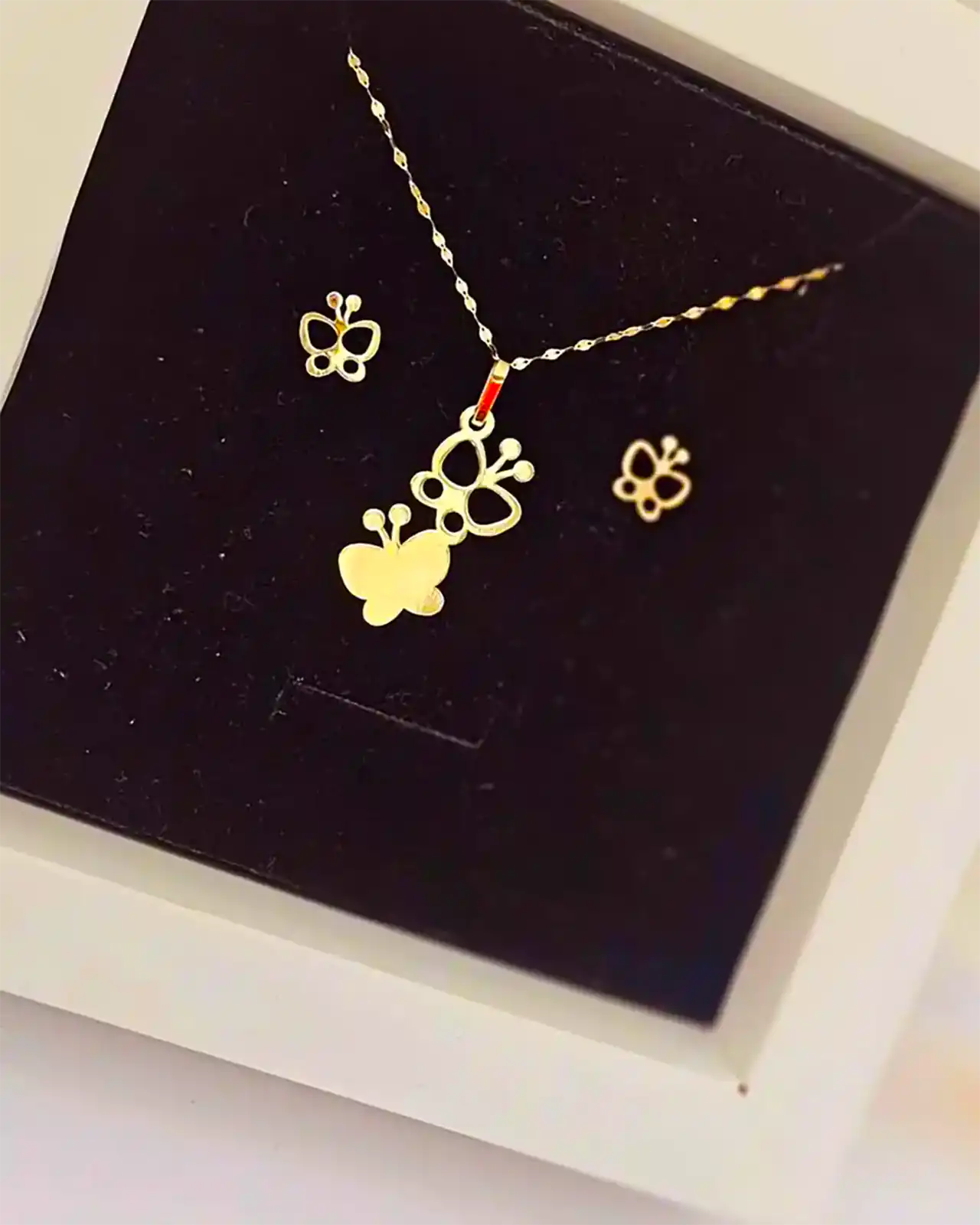 نیم ست طلا اقتصادی شیک