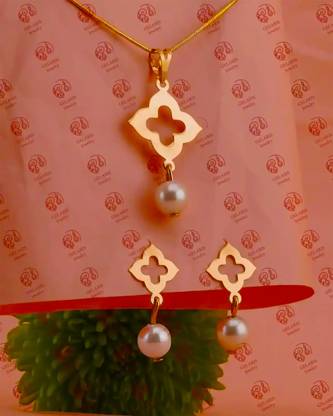 نیم ست طلا اقتصادی شیک