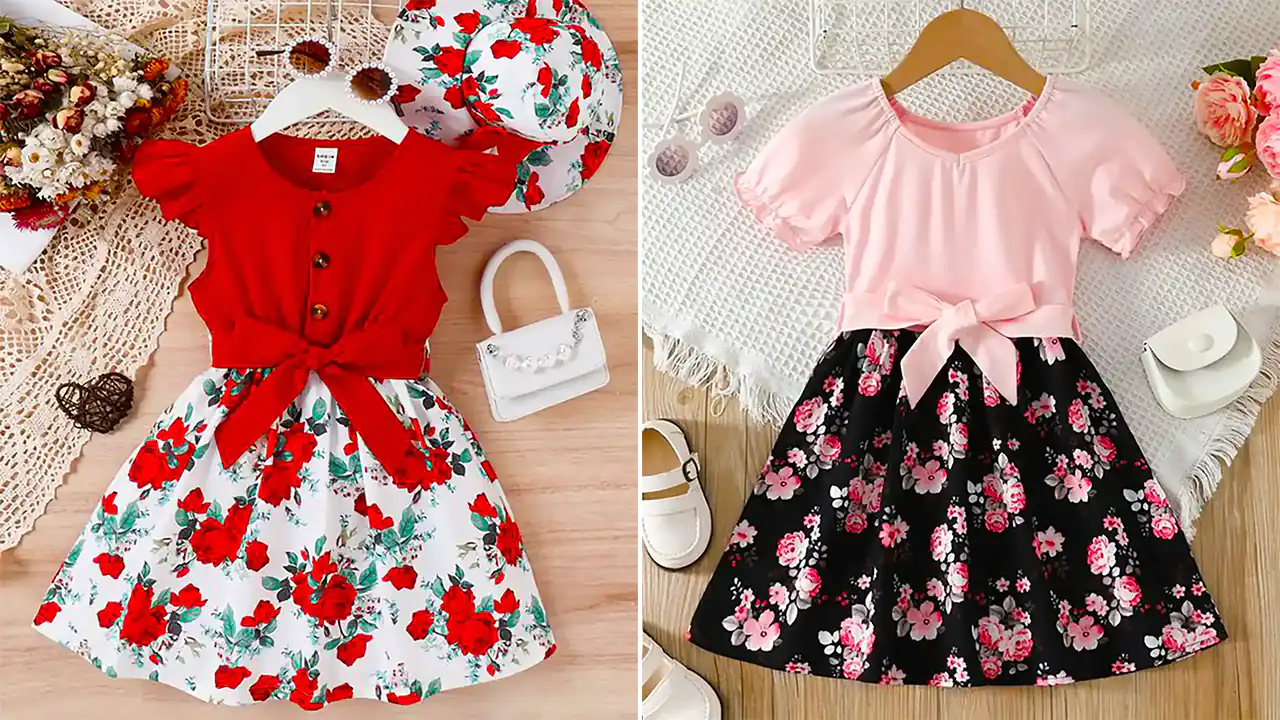 پیراهن عروسکی بچگانه