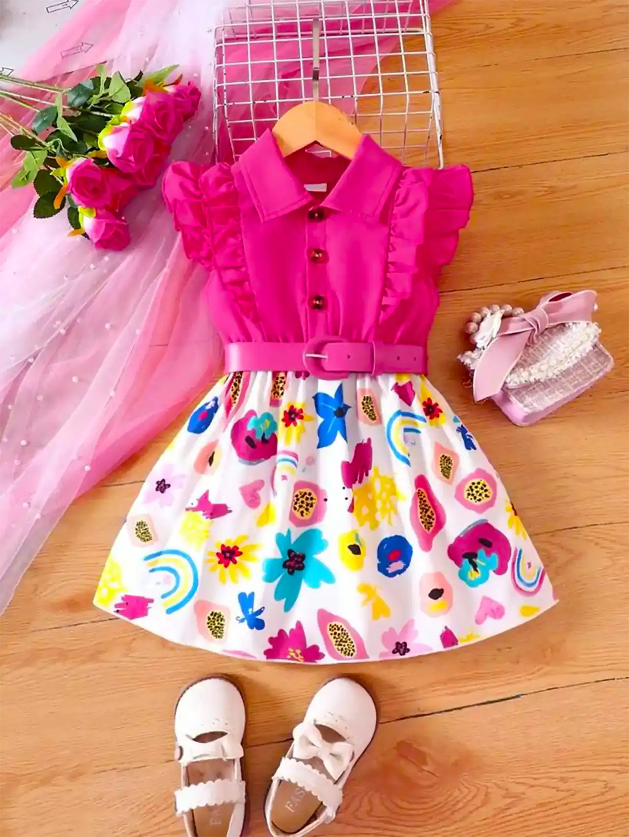 پیراهن عروسکی بچگانه