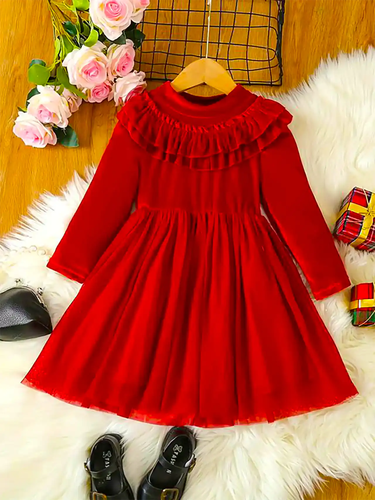 پیراهن عروسکی بچگانه