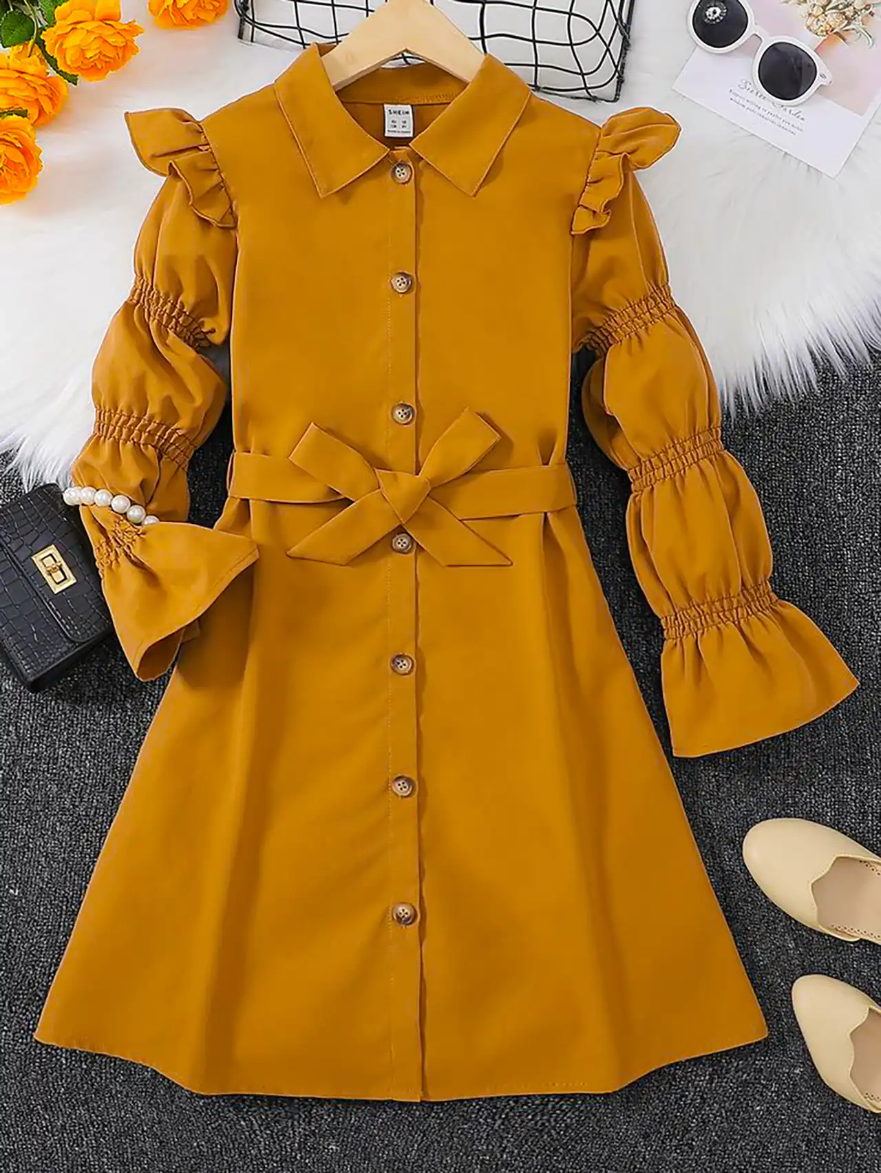 پیراهن بلند پاییزه