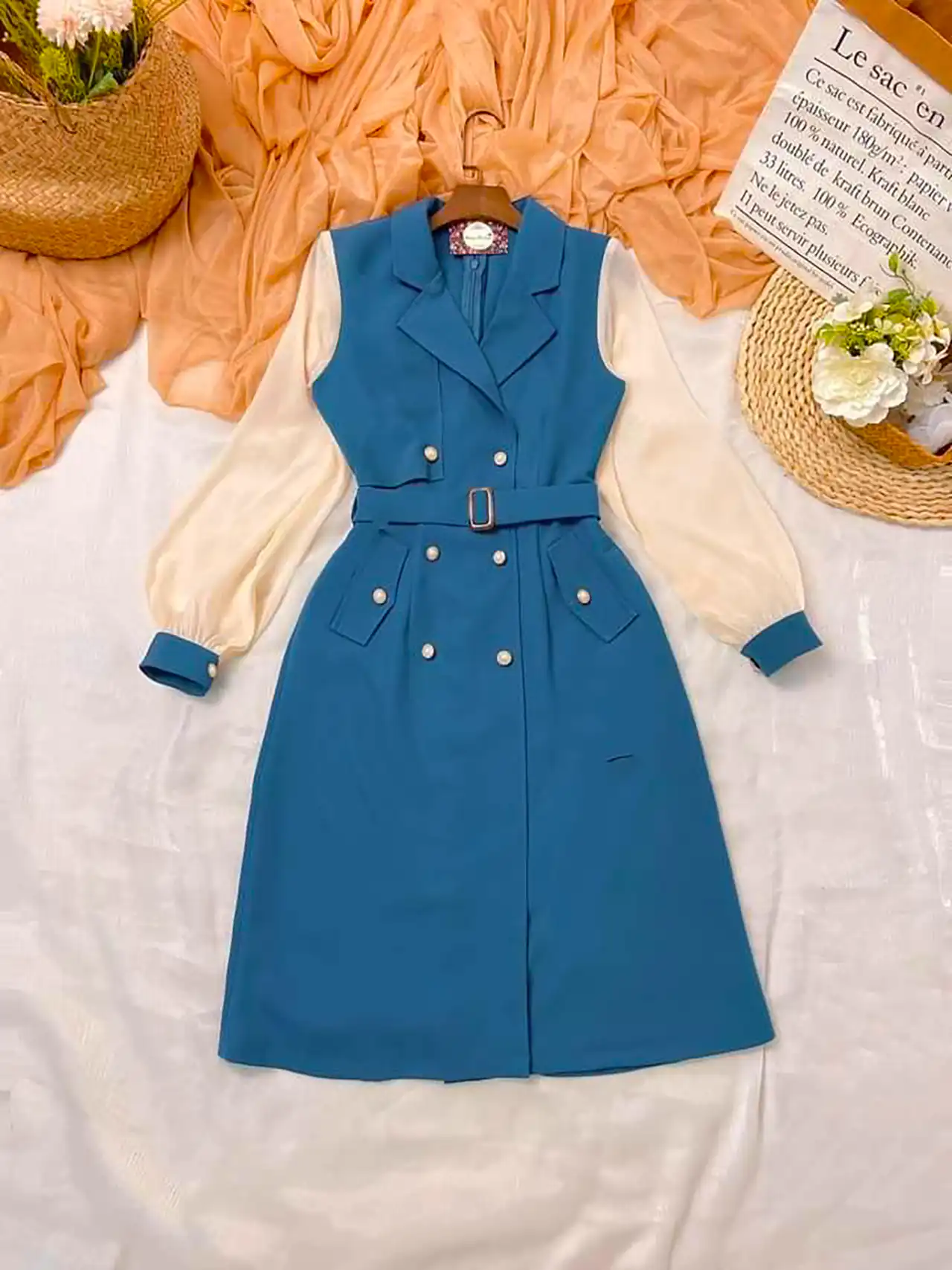 پیراهن بلند پاییزه