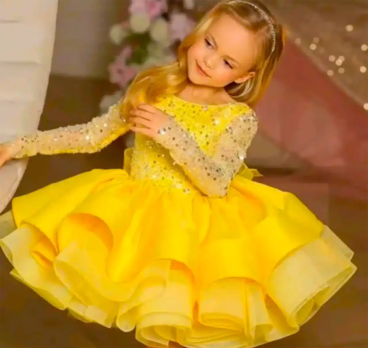 پیراهن مجلسی بچگانه