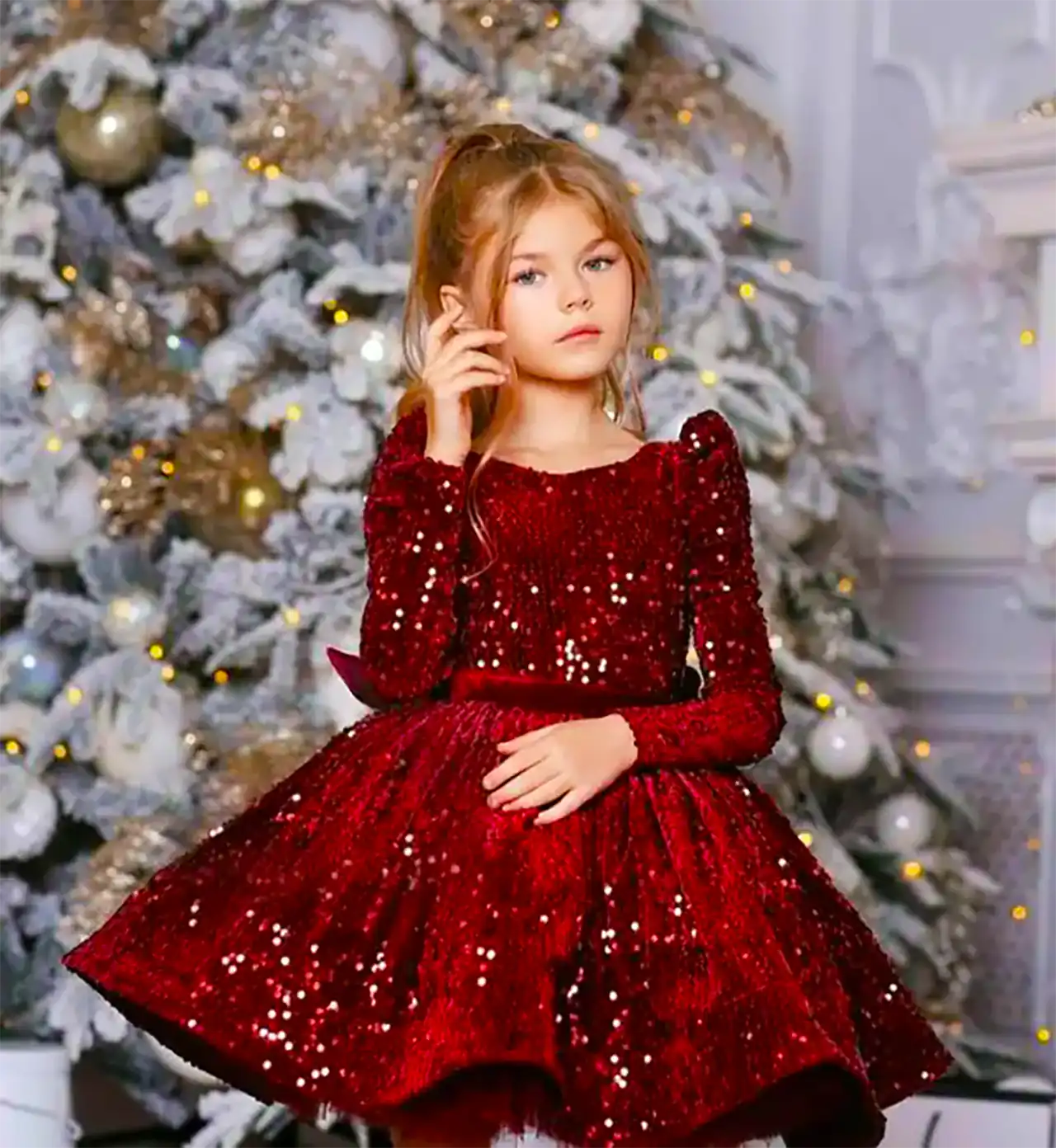 پیراهن مجلسی بچگانه