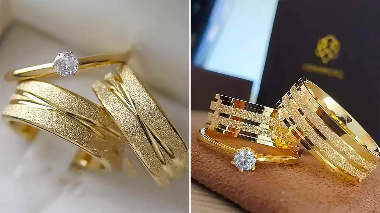 ست حلقه ازدواج طلا