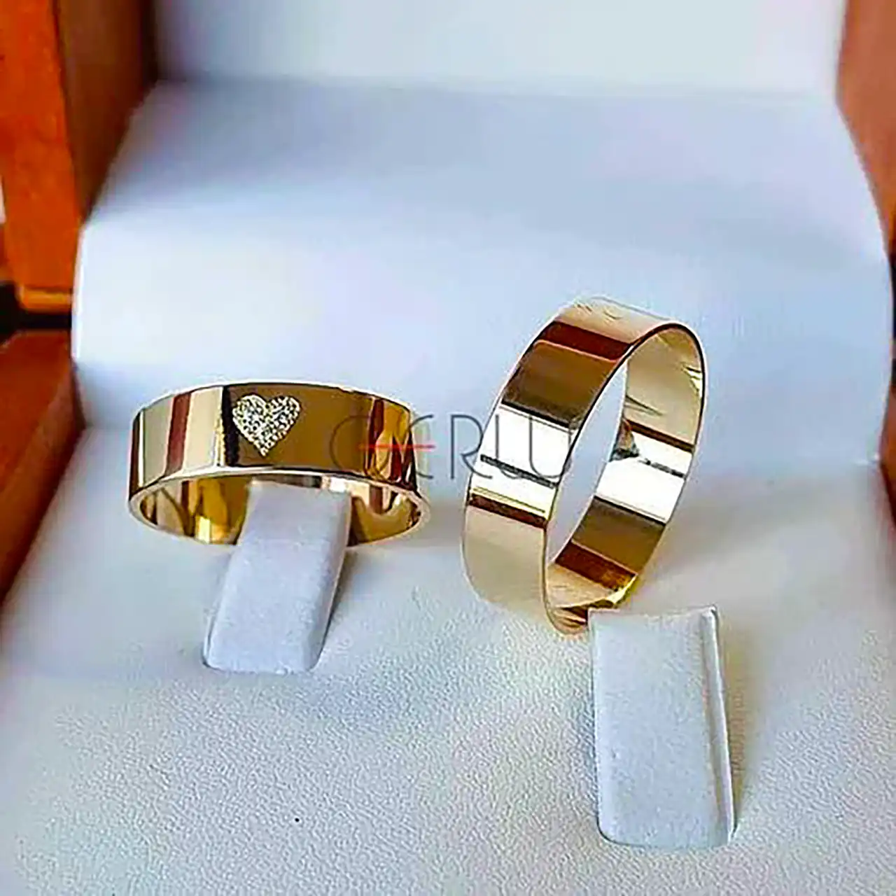 ست حلقه ازدواج طلا