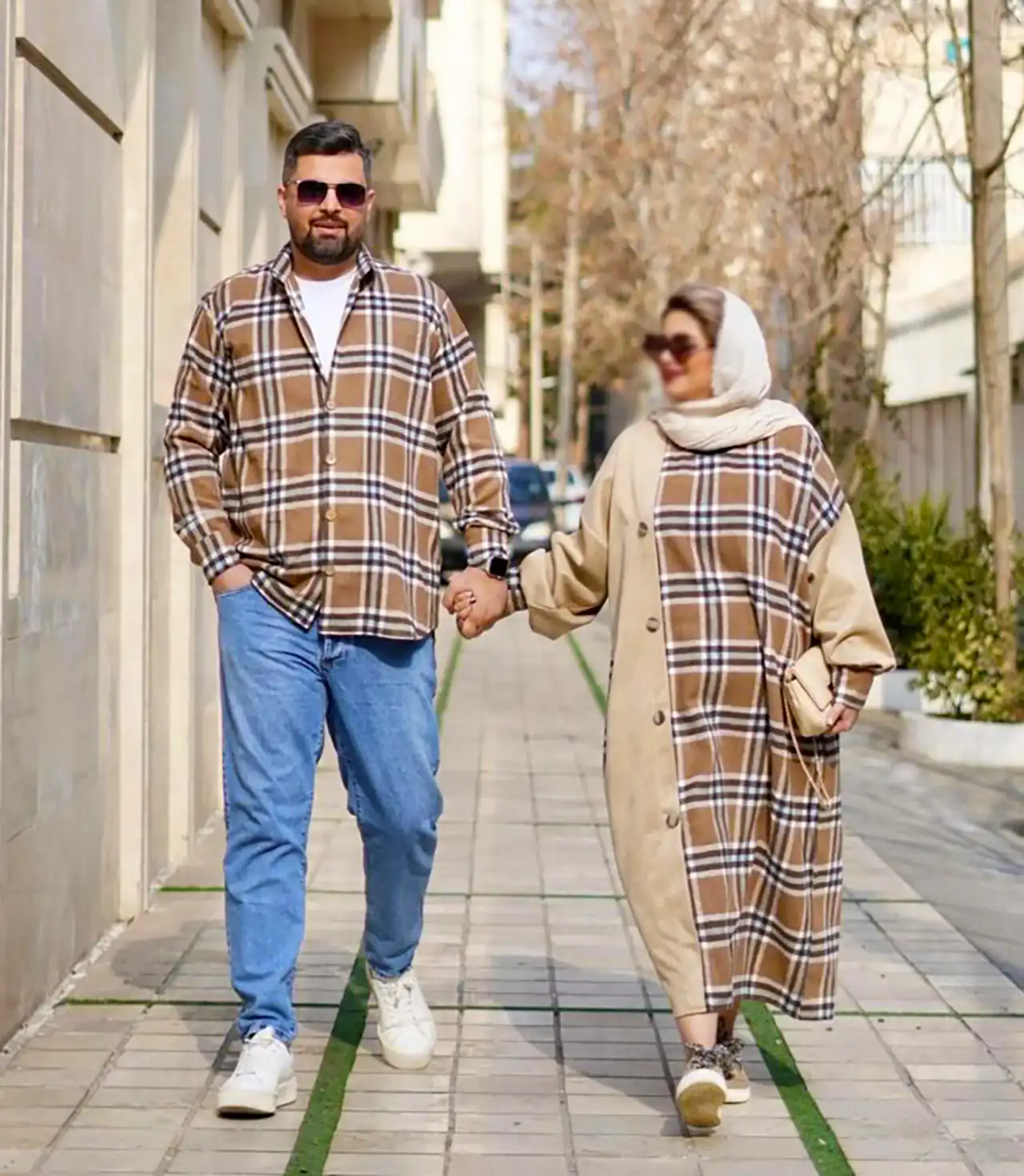 ست لباس پاییزی زن و شوهری