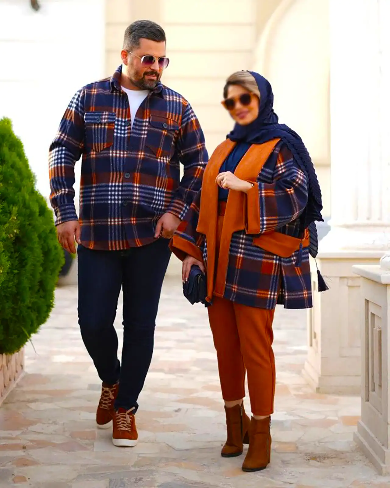 ست لباس پاییزی زن و شوهری