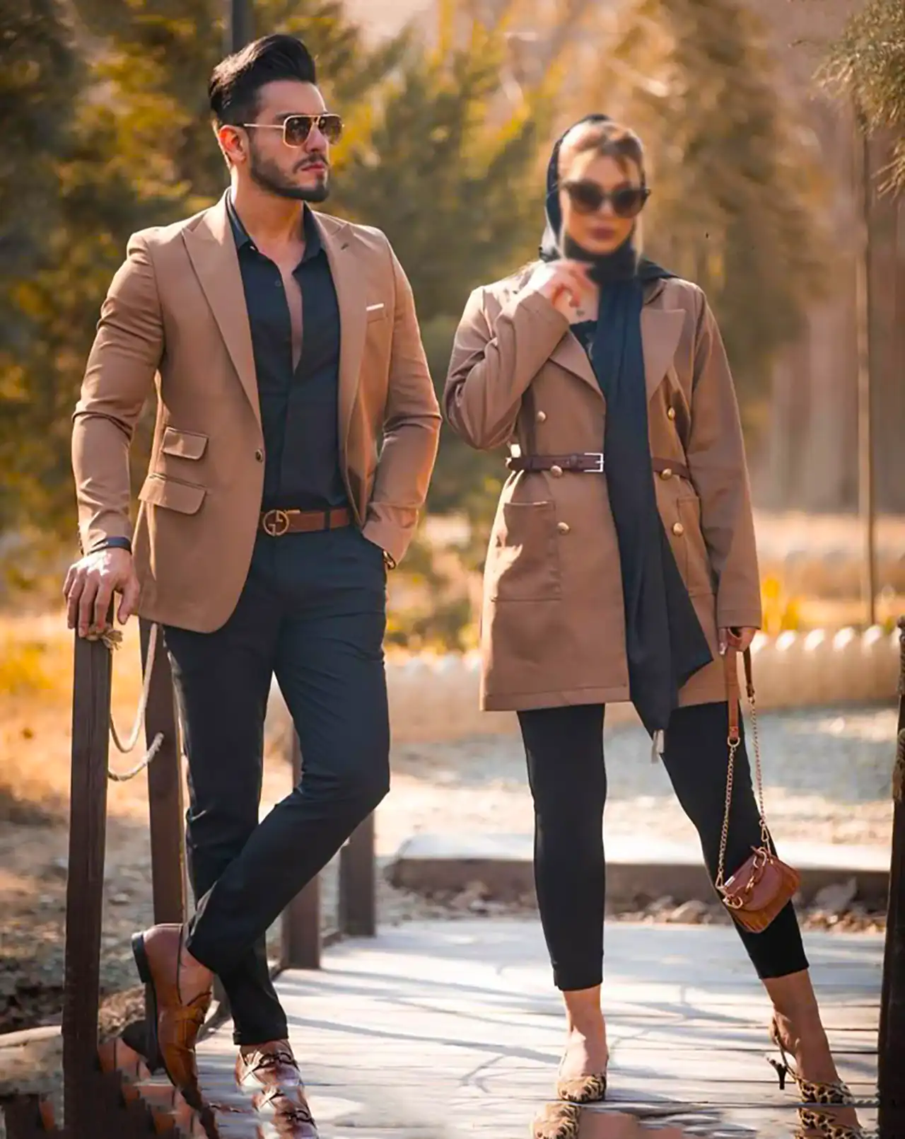 ست لباس پاییزی زن و شوهری